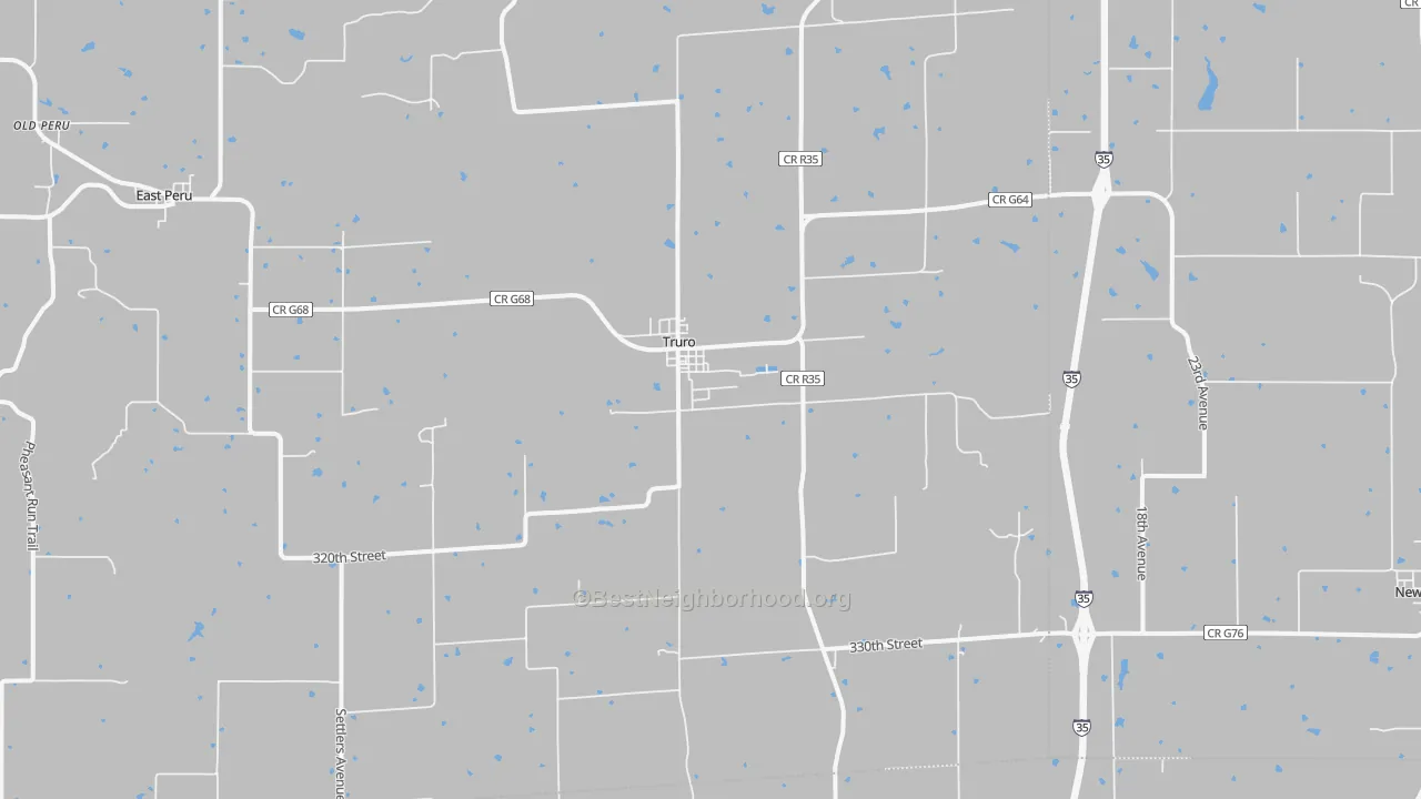 Transit Grade map of 50257, IA
