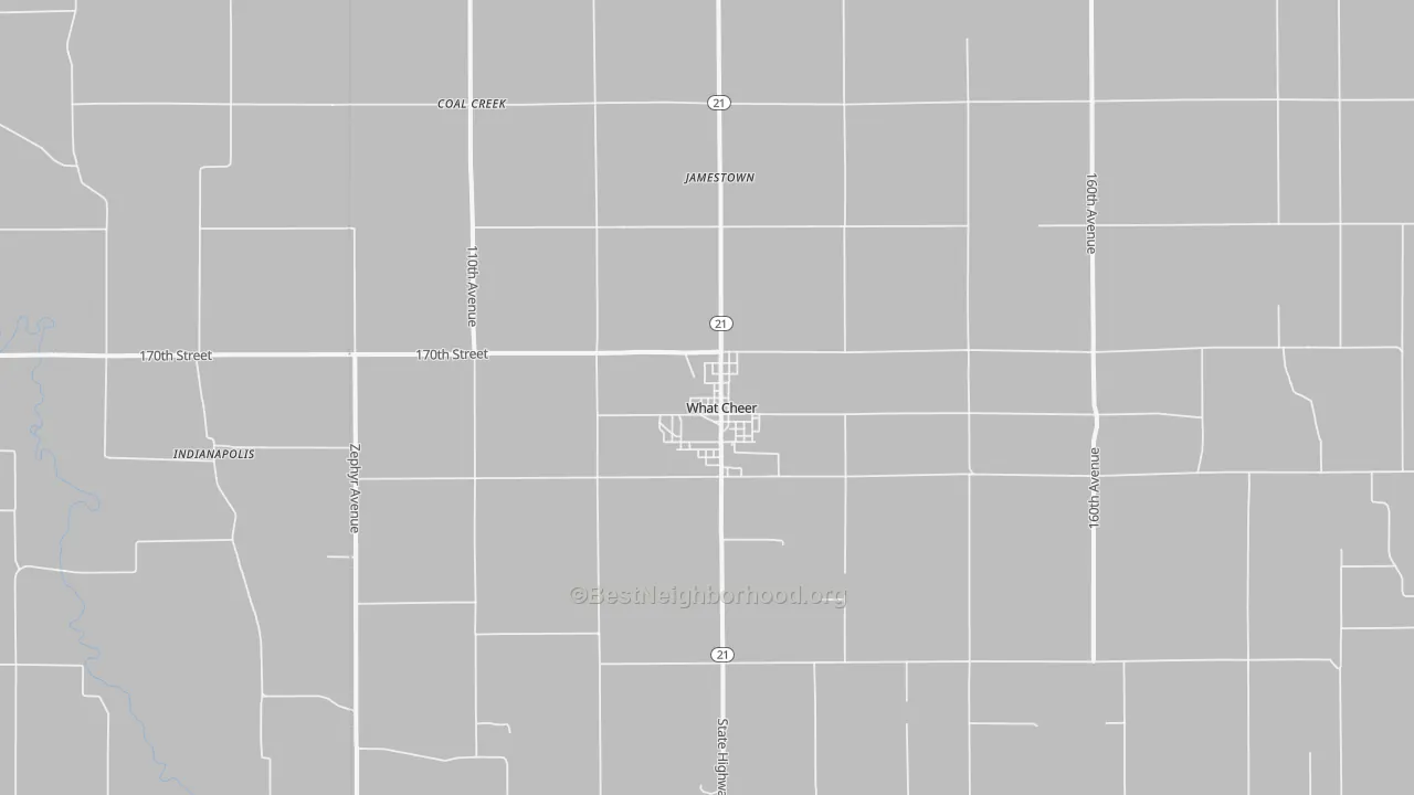 Transit Grade map of 50268, IA