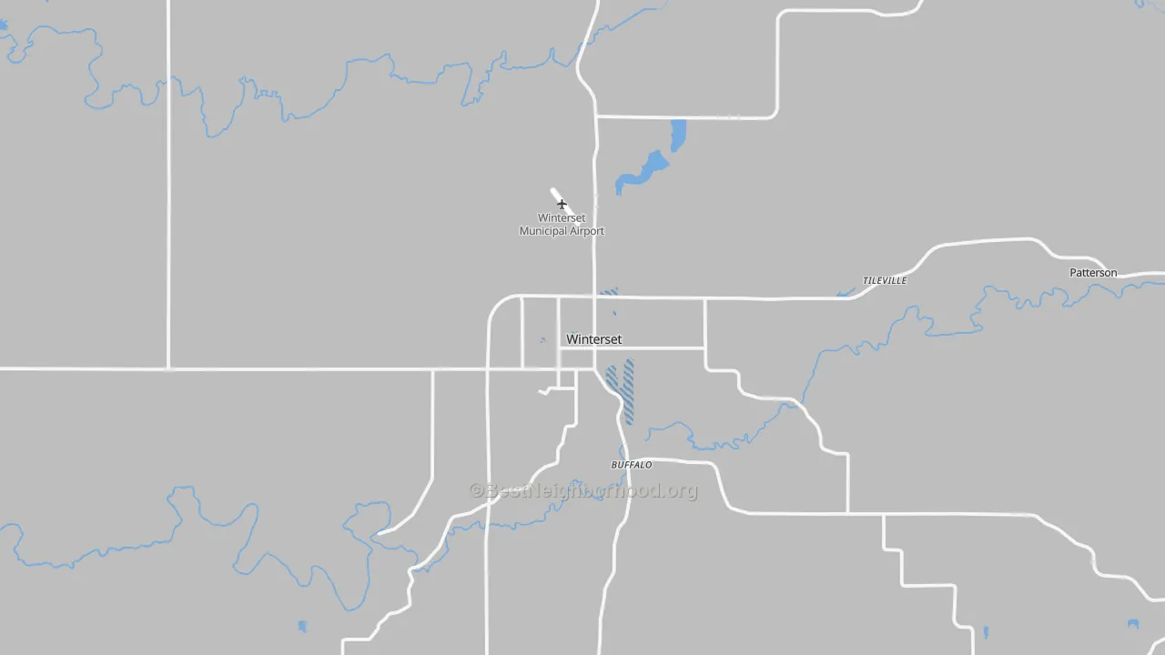 Transit Grade map of 50273, IA