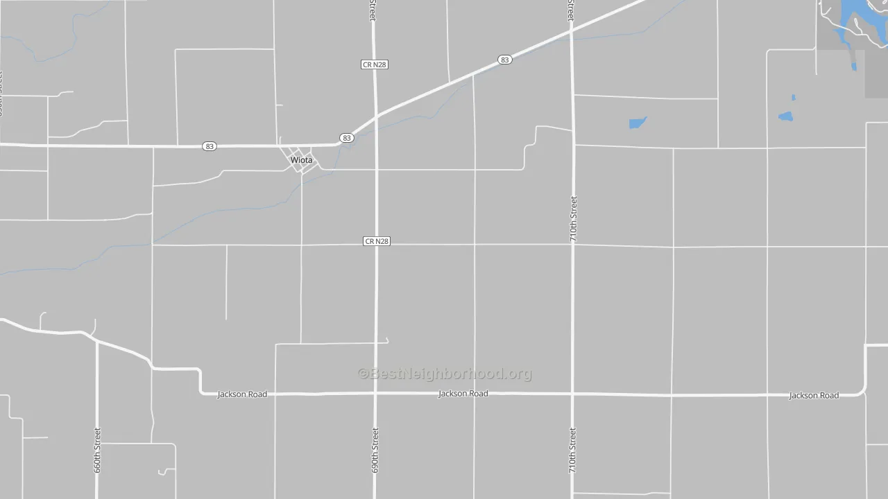 Transit Grade map of 50274, IA