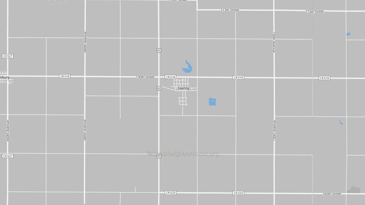 Transit Grade map of 50278, IA