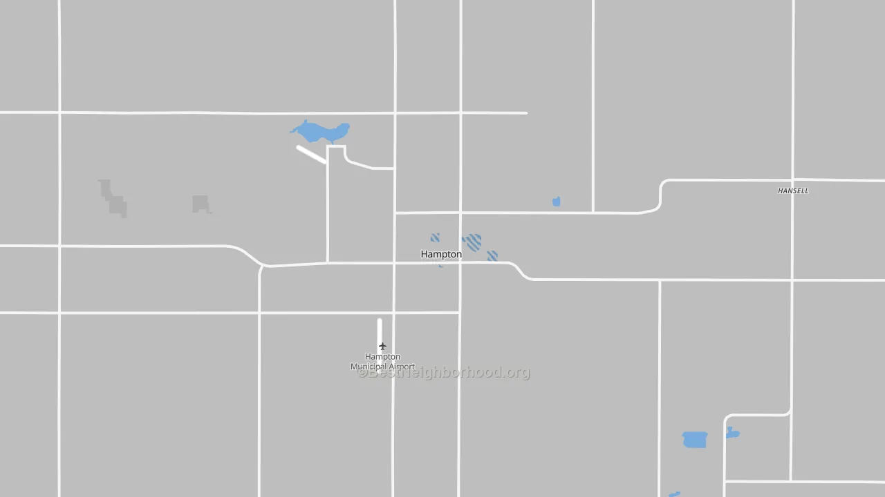 Transit Grade map of 50441, IA