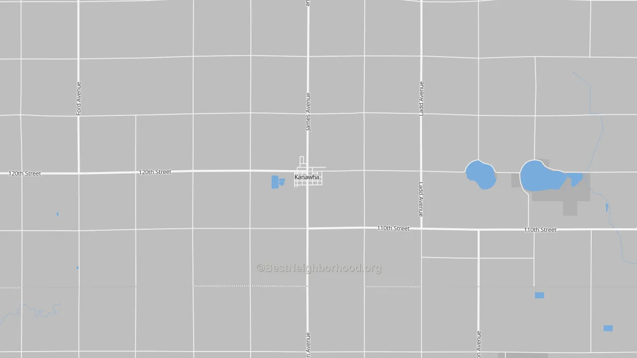 Transit Grade map of 50447, IA
