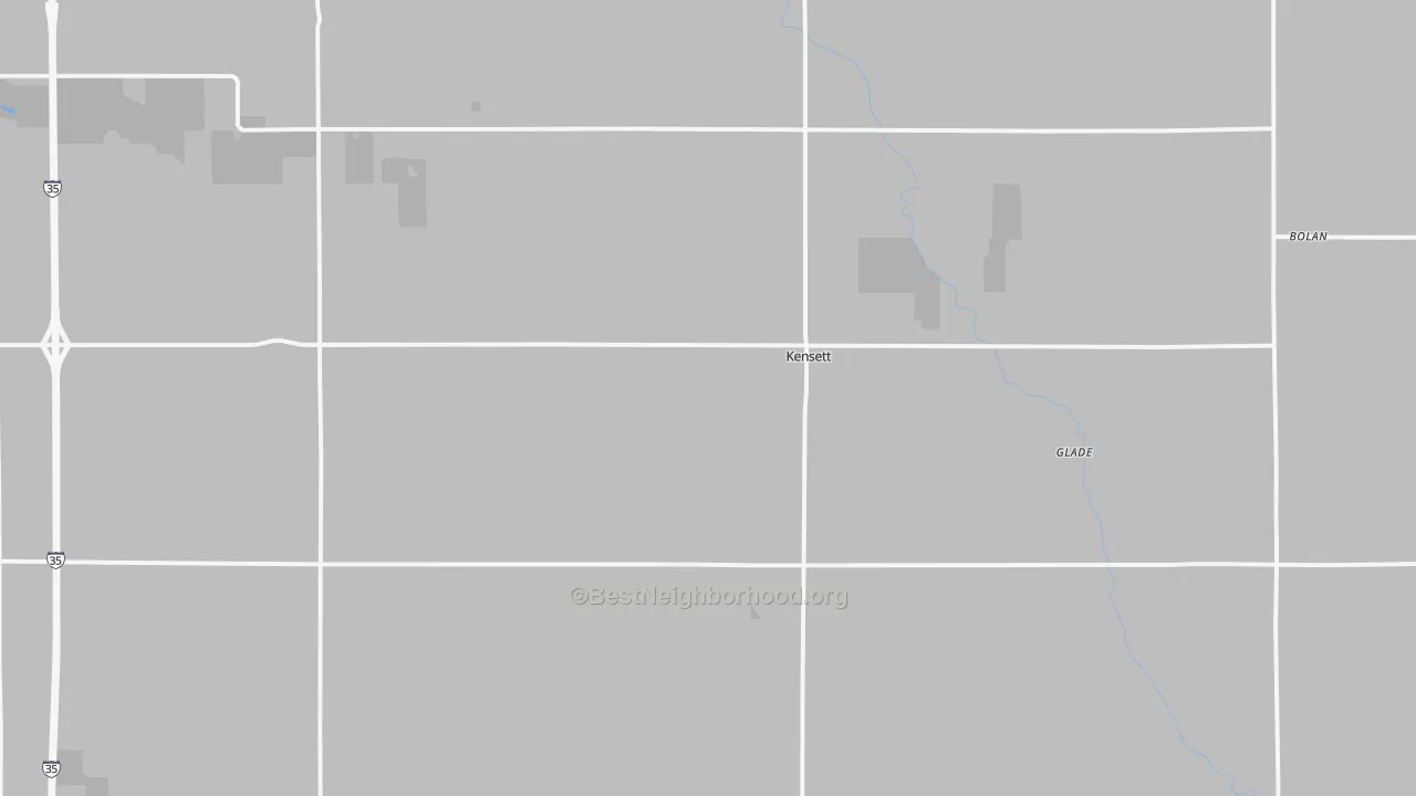 Transit Grade map of 50448, IA