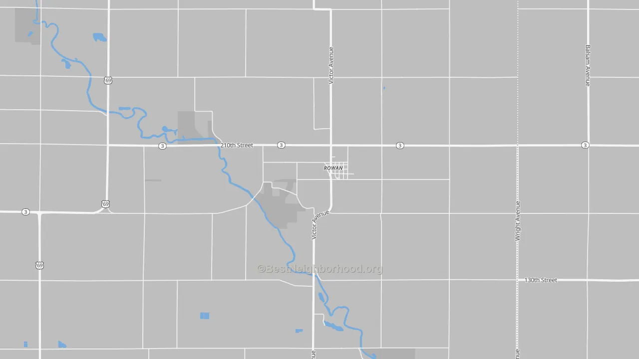 Transit Grade map of 50470, IA