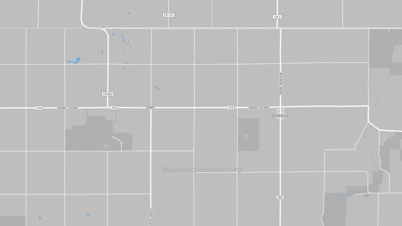 Transit Grade map of 50473, IA