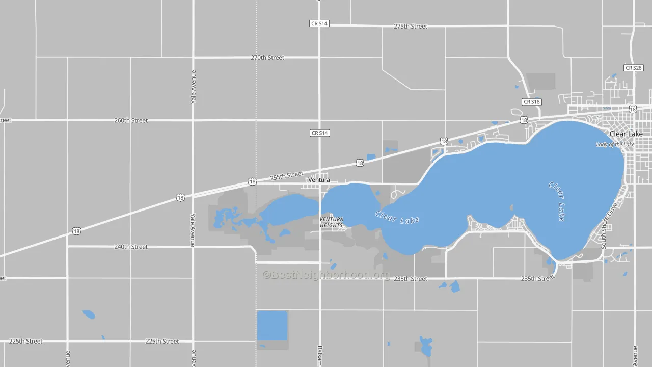 Transit Grade map of 50482, IA