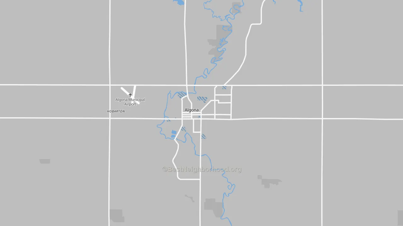 Transit Grade map of 50511, IA