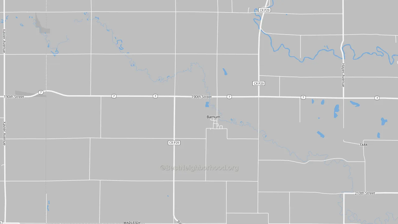 Transit Grade map of 50518, IA
