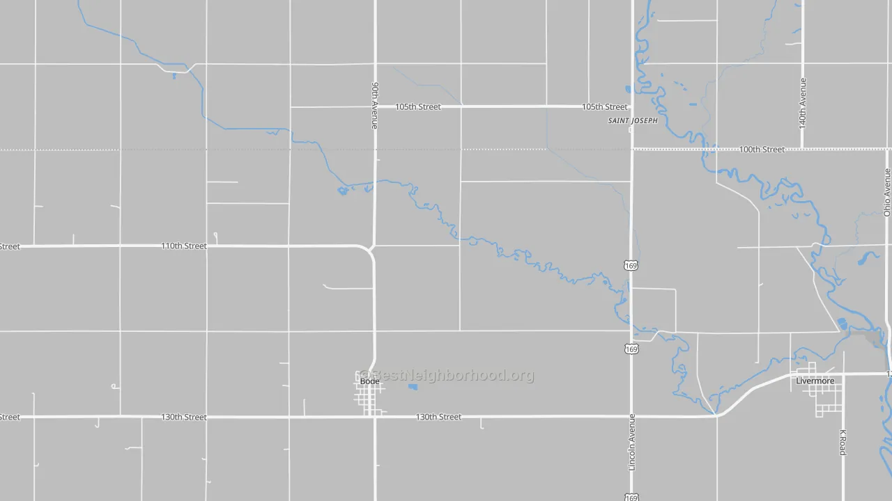 Transit Grade map of 50519, IA