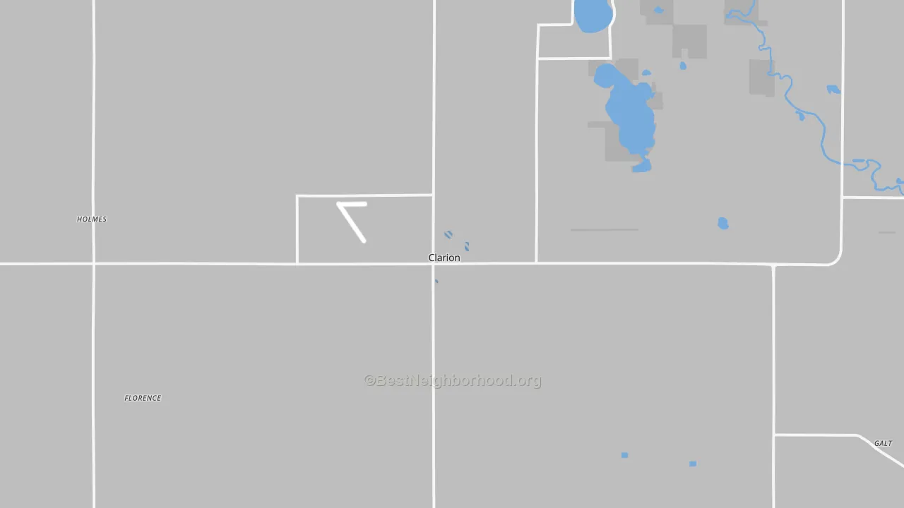 Transit Grade map of 50525, IA