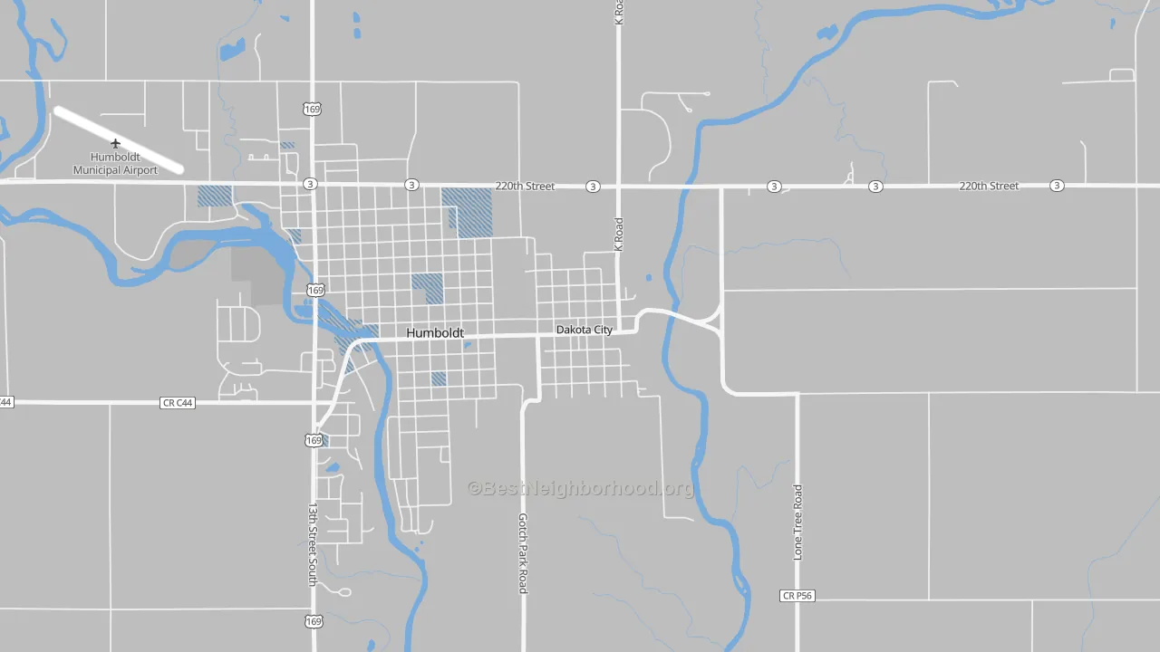 Transit Grade map of 50529, IA