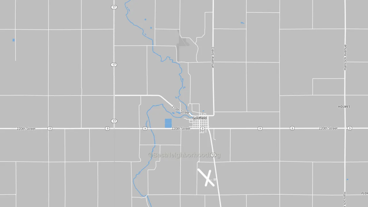 Transit Grade map of 50542, IA