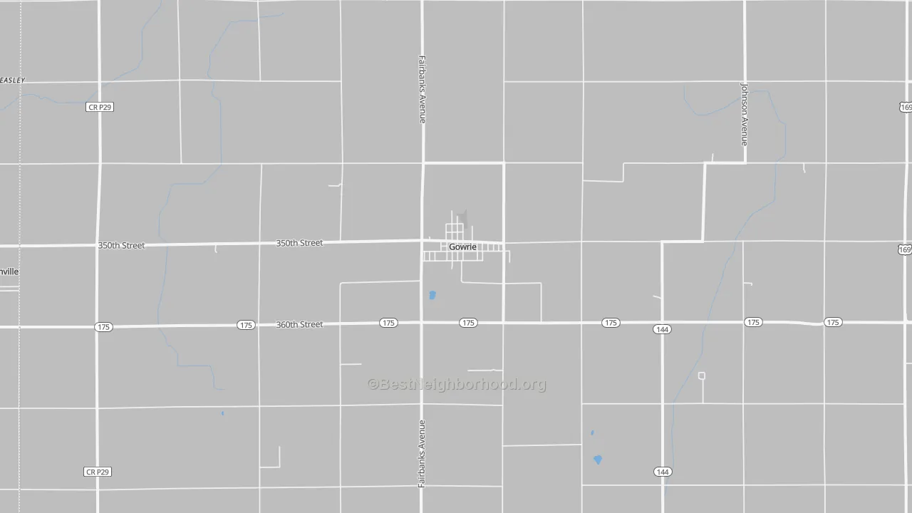 Transit Grade map of 50543, IA
