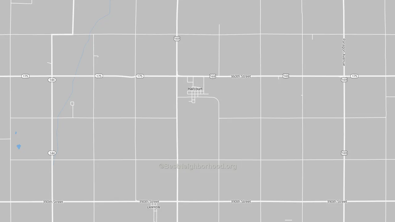 Transit Grade map of 50544, IA