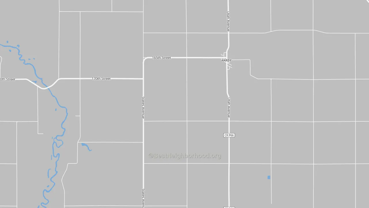 Transit Grade map of 50545, IA