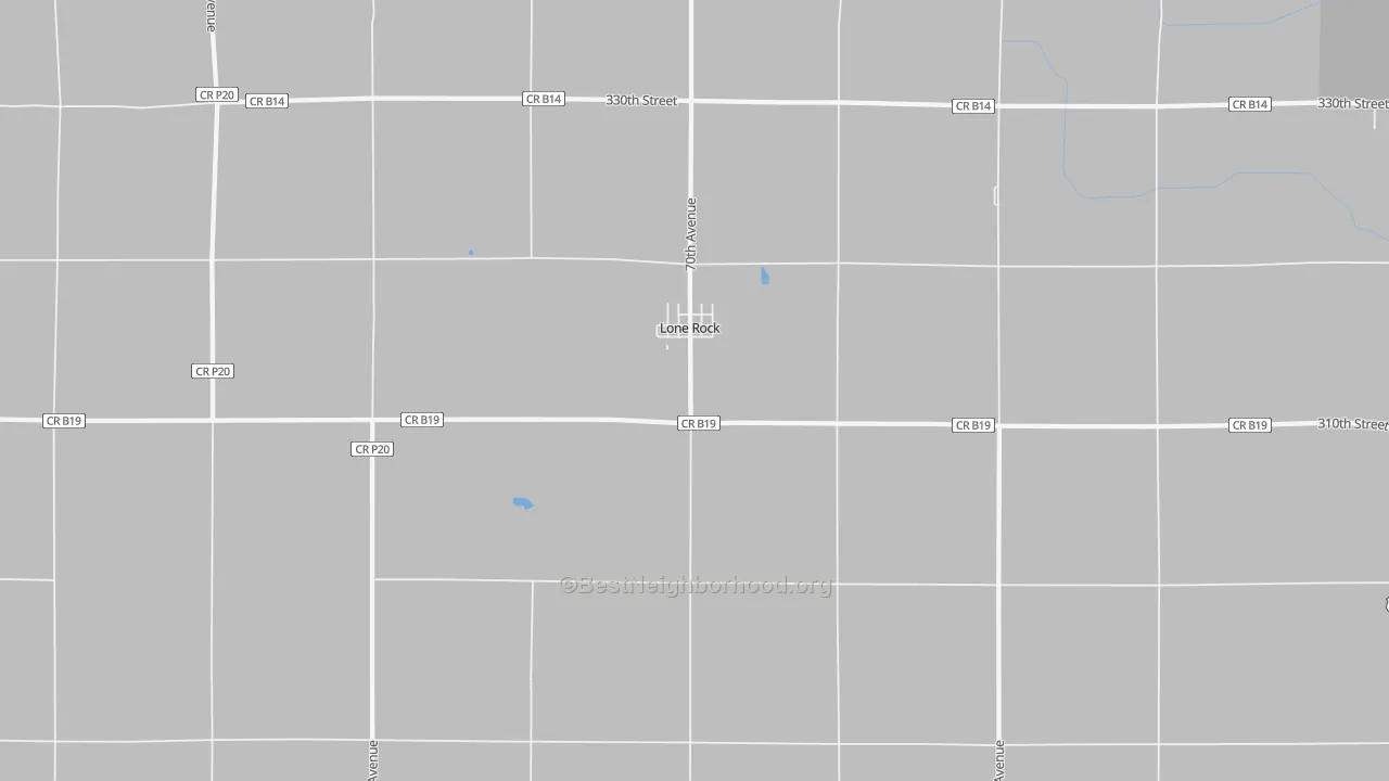 Transit Grade map of 50559, IA