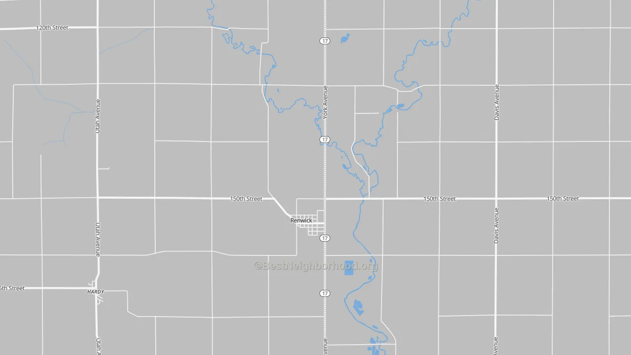 Transit Grade map of 50577, IA