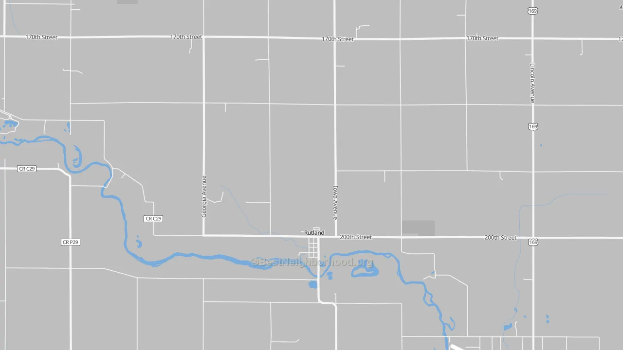 Transit Grade map of 50582, IA