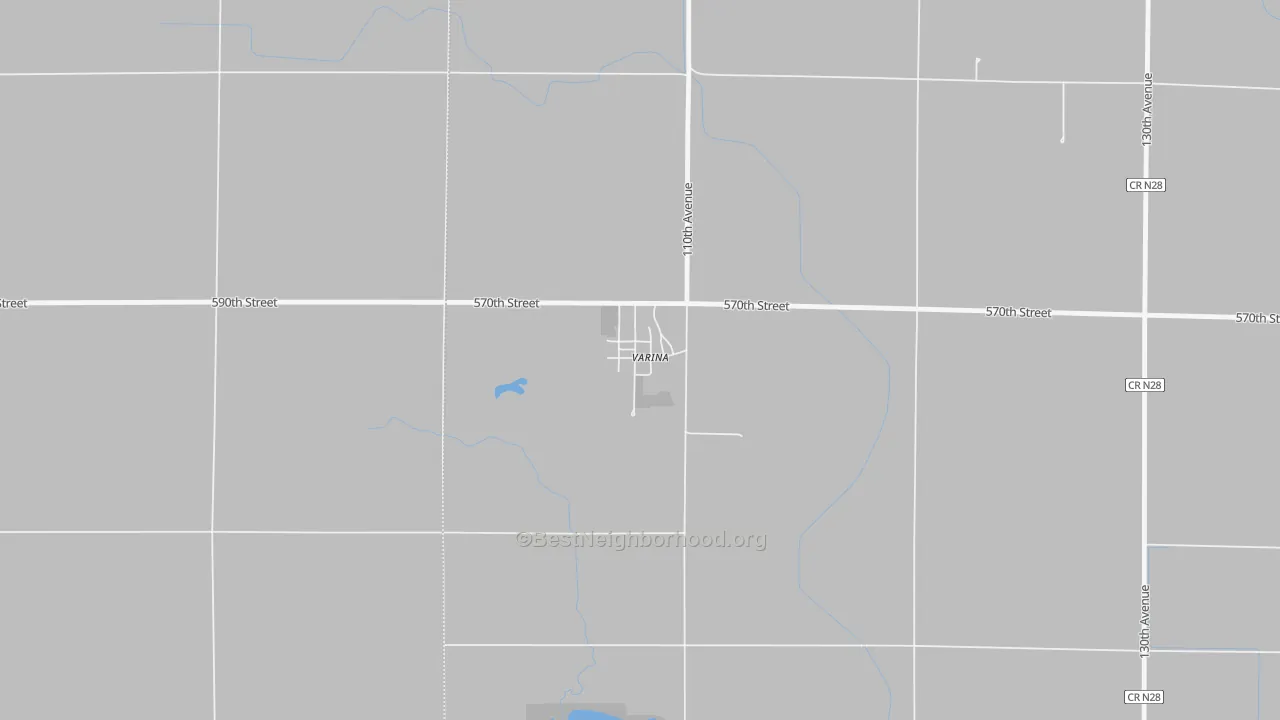 Transit Grade map of 50593, IA