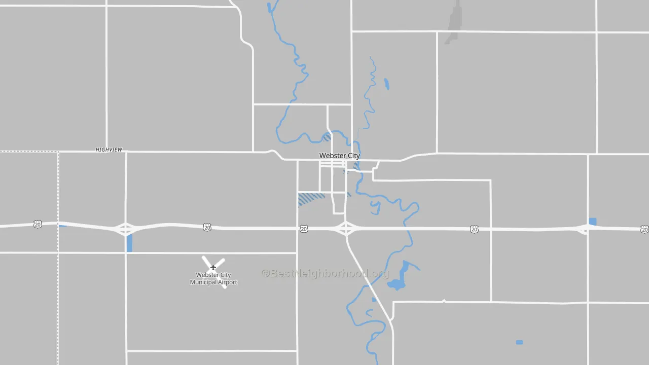 Transit Grade map of 50595, IA