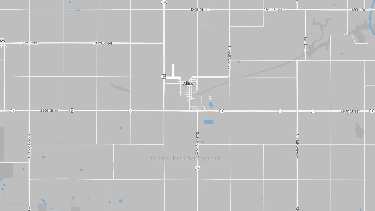 Transit Grade map of 50602, IA