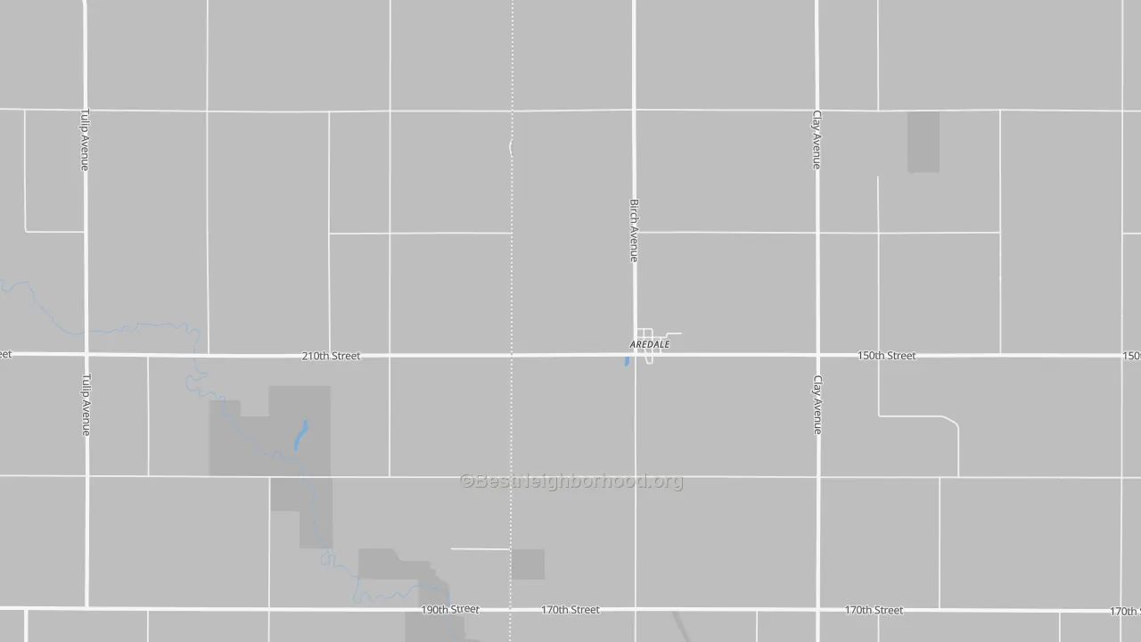 Transit Grade map of 50605, IA