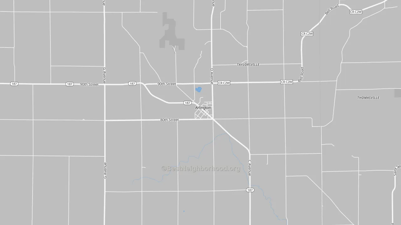 Transit Grade map of 50606, IA