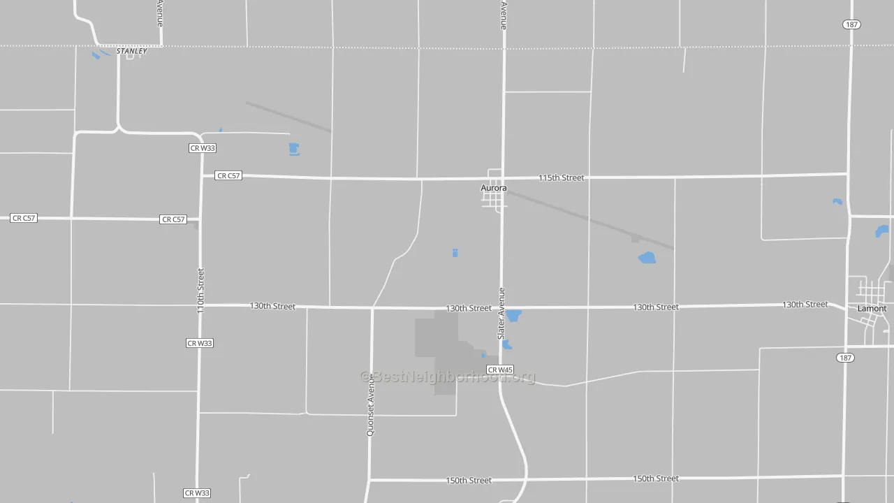 Transit Grade map of 50607, IA