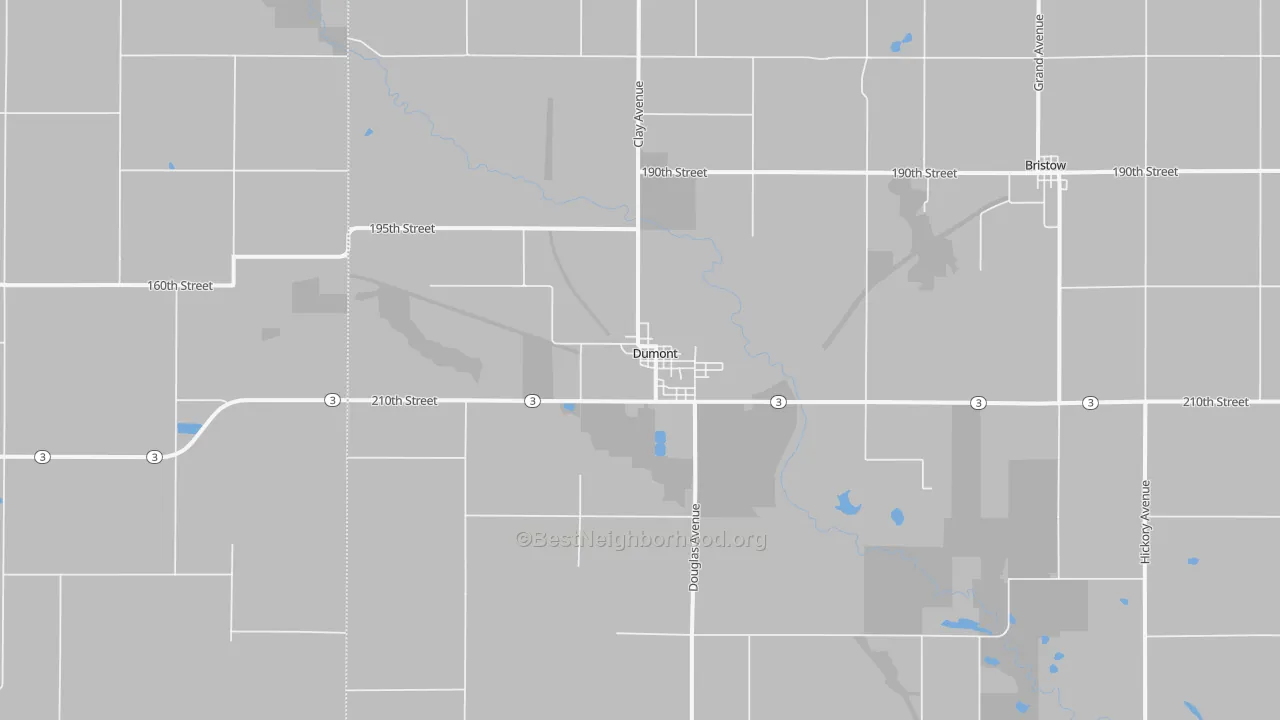 Transit Grade map of 50625, IA