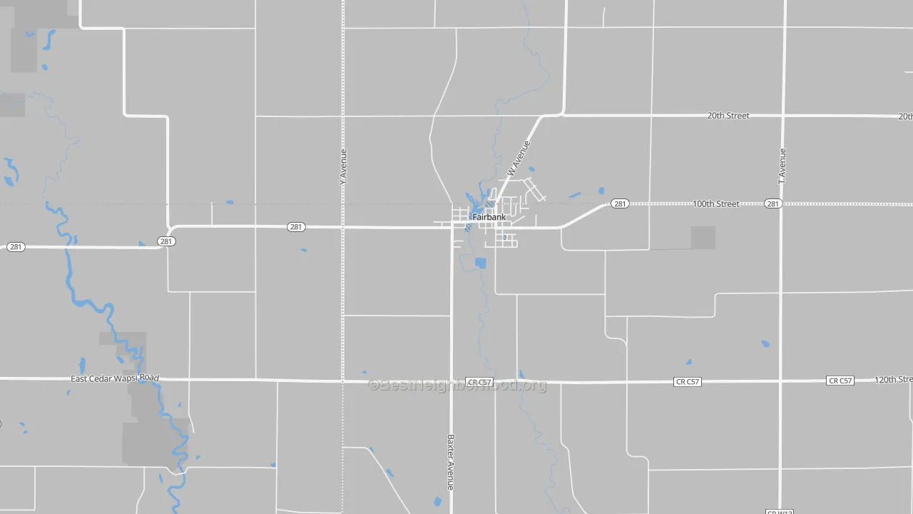 Transit Grade map of 50629, IA