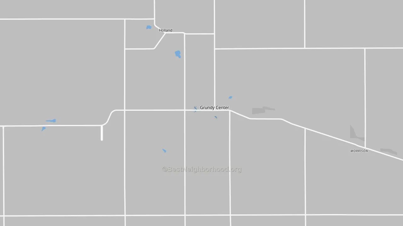 Transit Grade map of 50638, IA