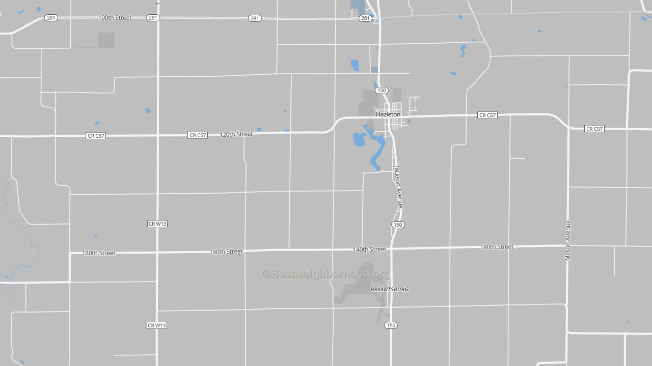 Transit Grade map of 50641, IA