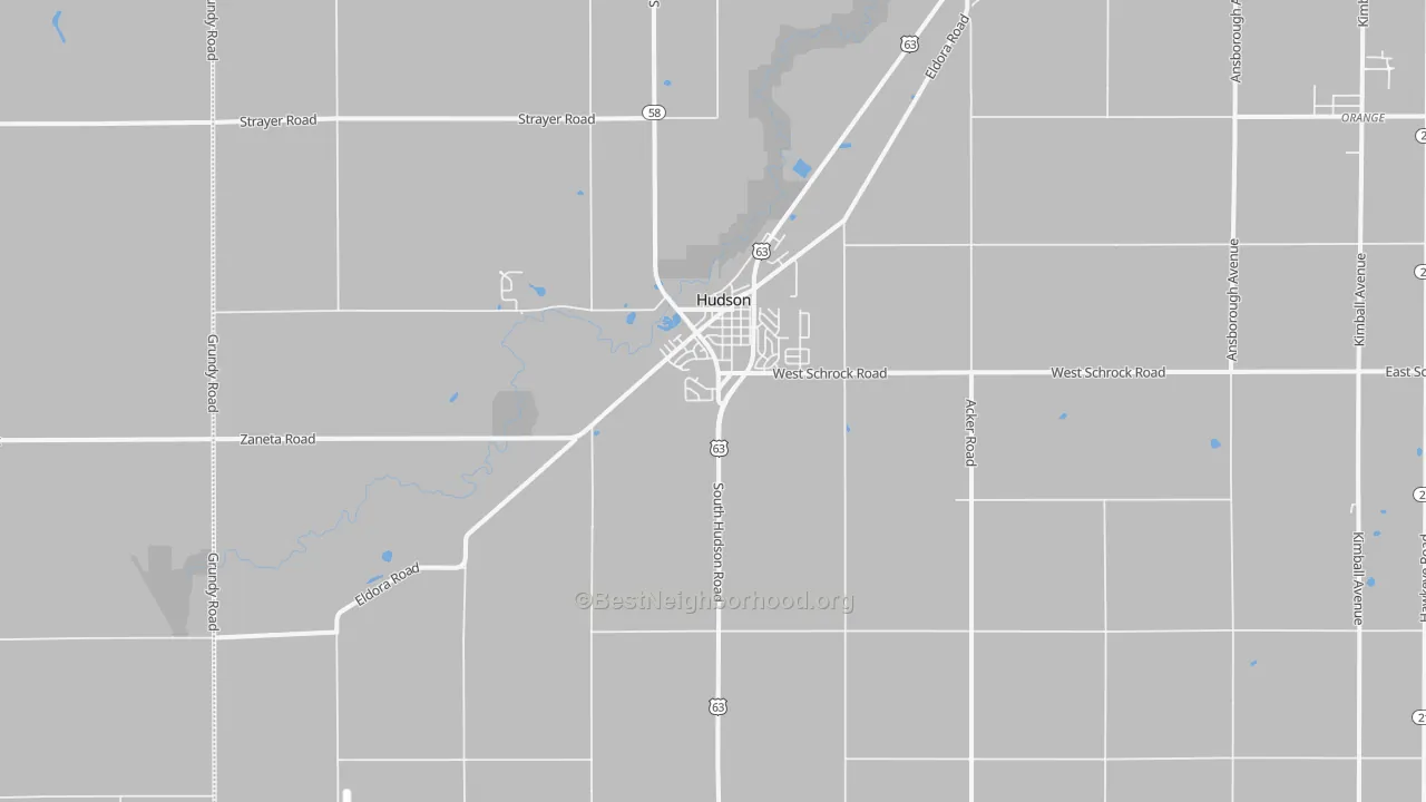 Transit Grade map of 50643, IA