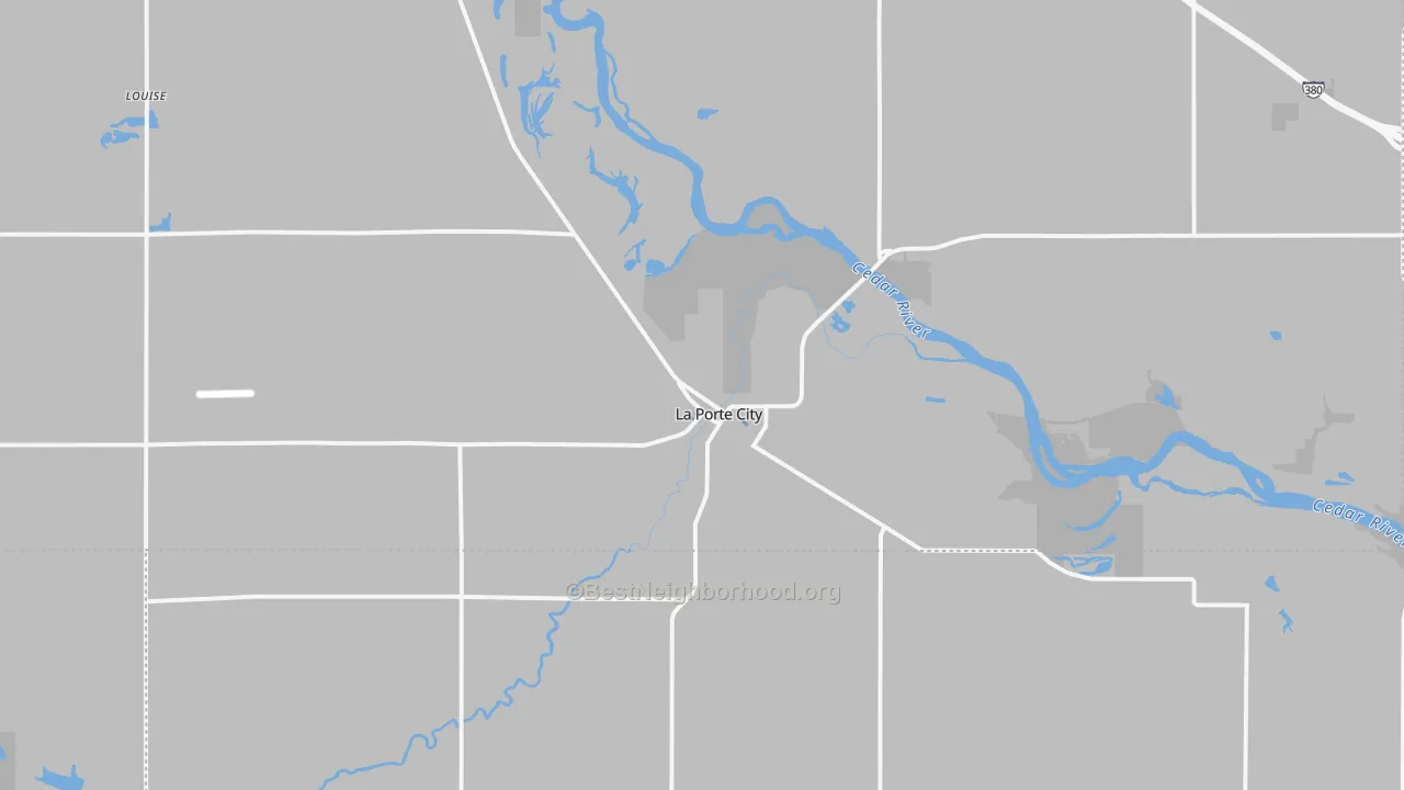 Transit Grade map of 50651, IA
