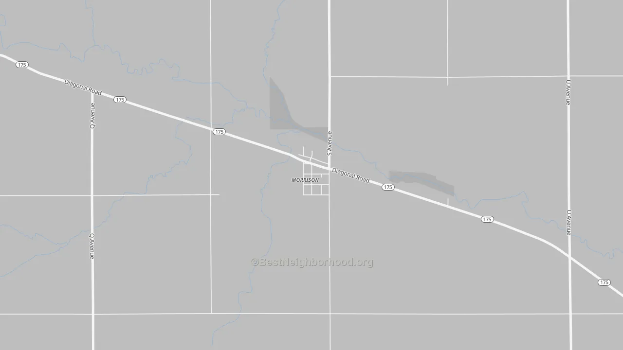 Transit Grade map of 50657, IA