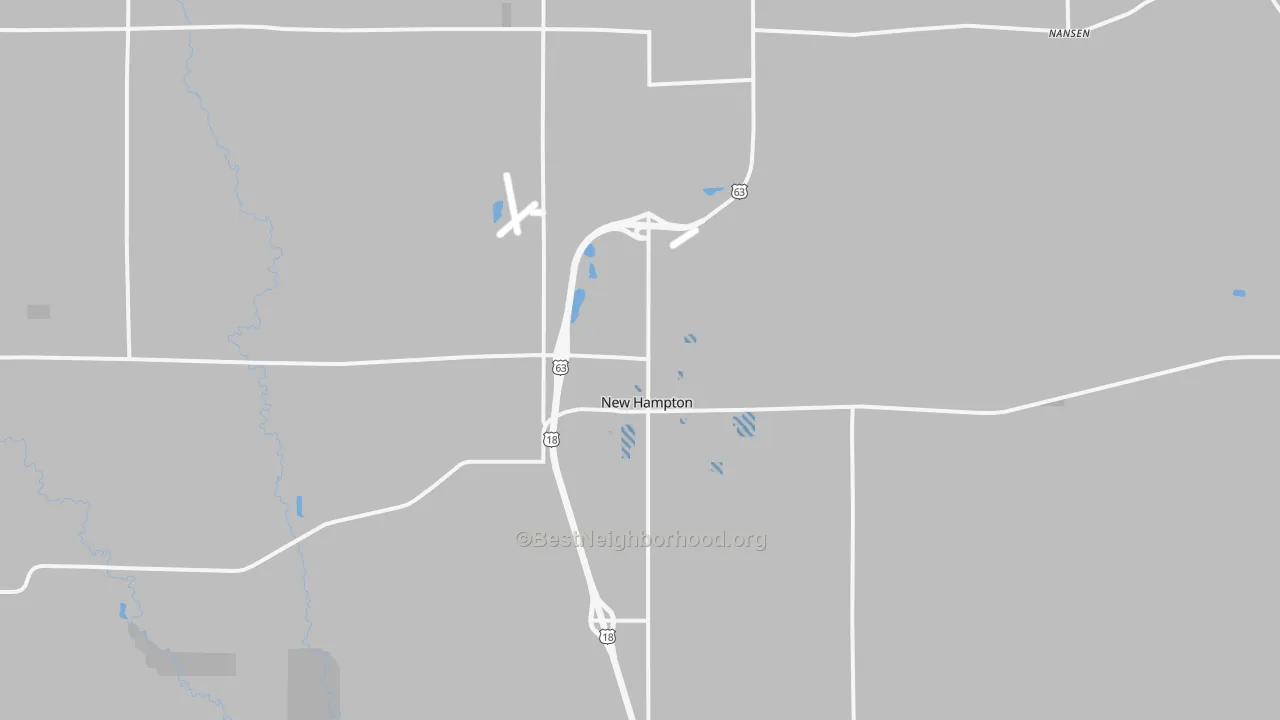Transit Grade map of 50659, IA