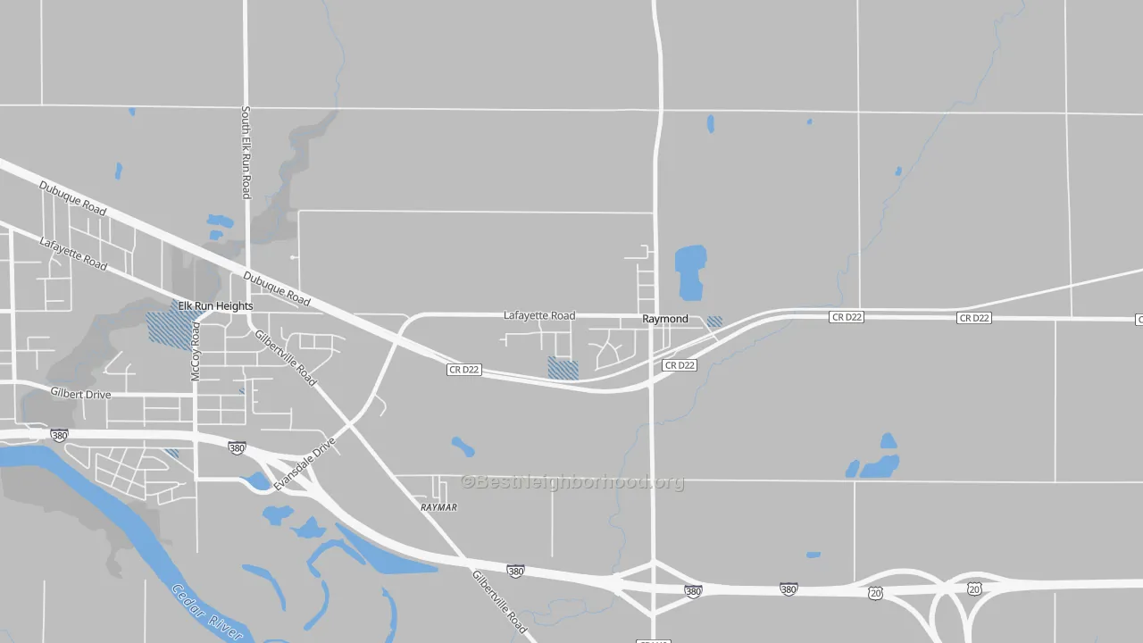 Transit Grade map of 50667, IA