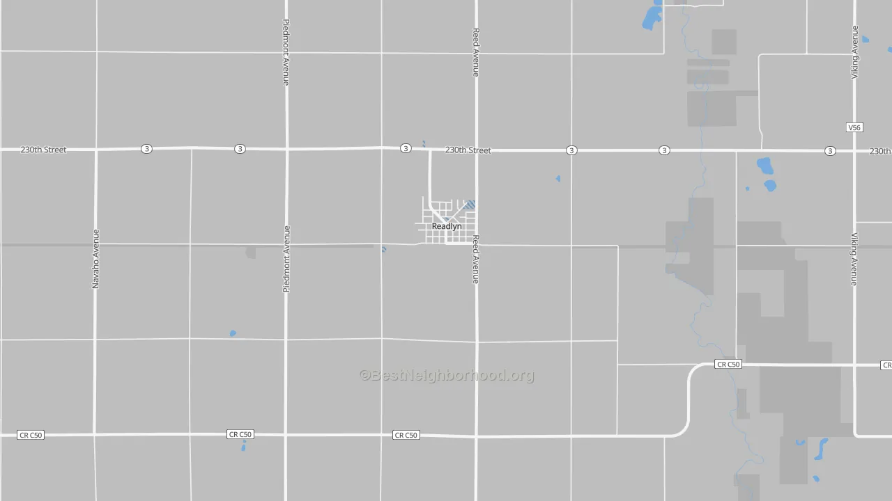 Transit Grade map of 50668, IA