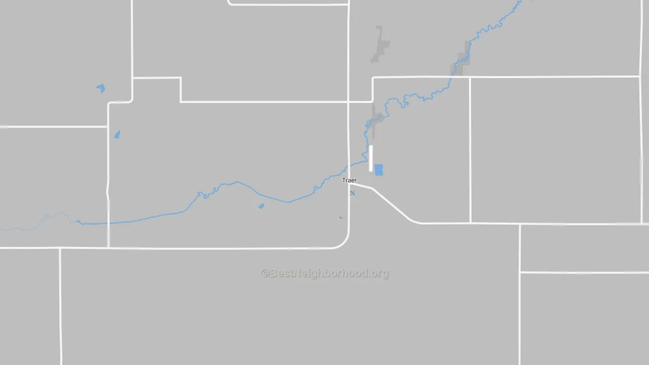 Transit Grade map of 50675, IA