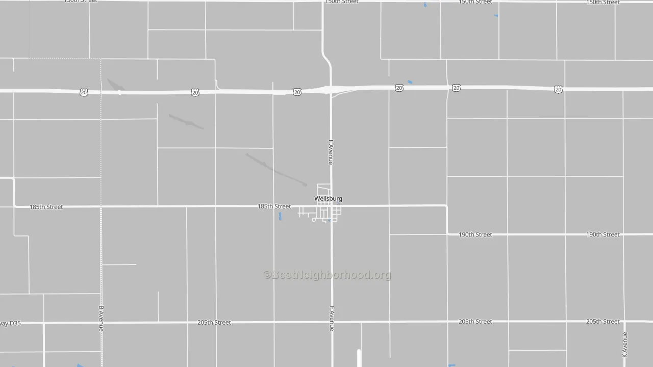 Transit Grade map of 50680, IA