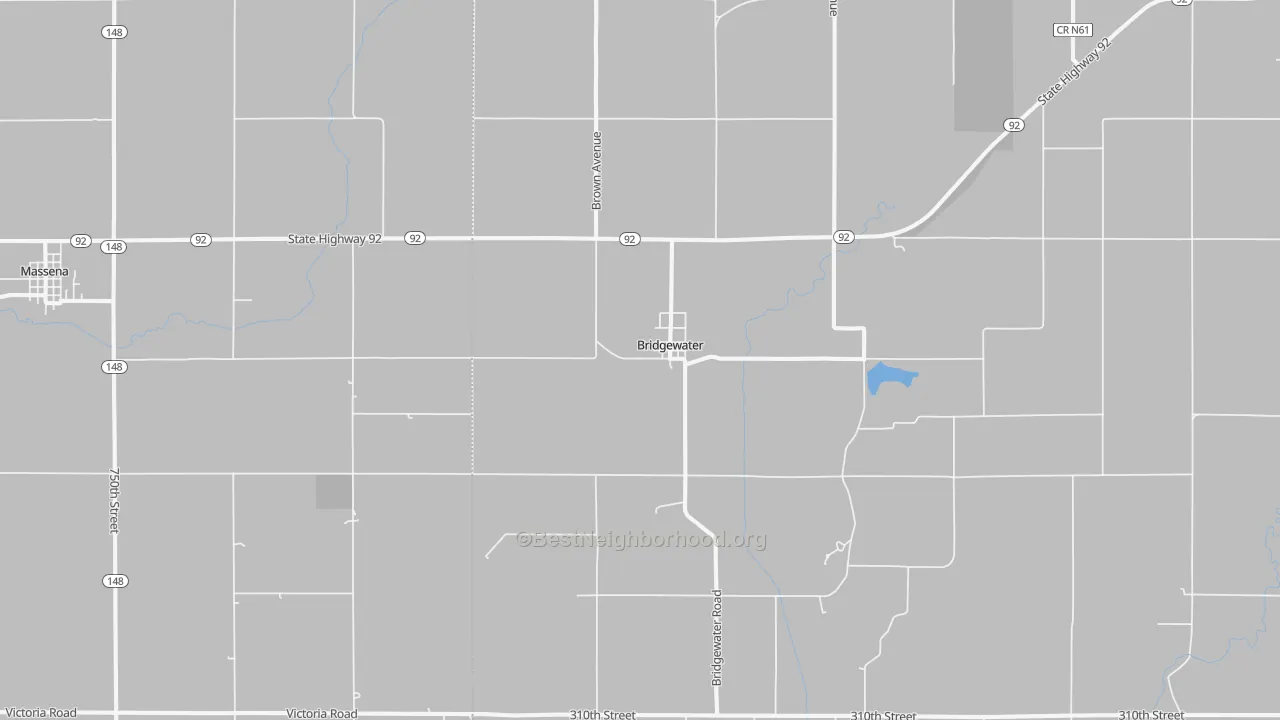 Transit Grade map of 50837, IA