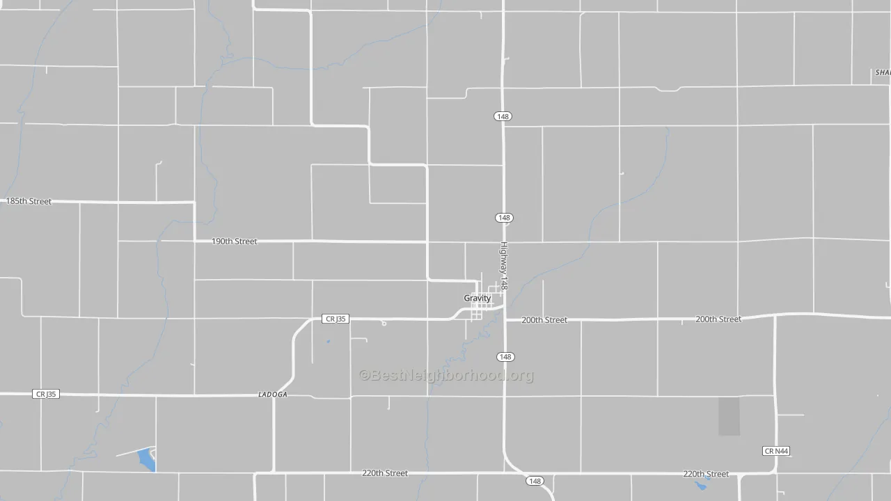 Transit Grade map of 50848, IA