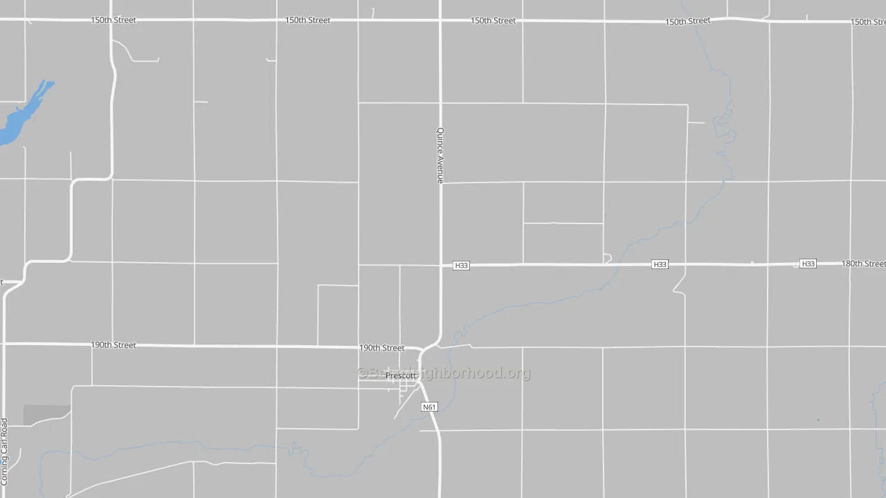 Transit Grade map of 50859, IA