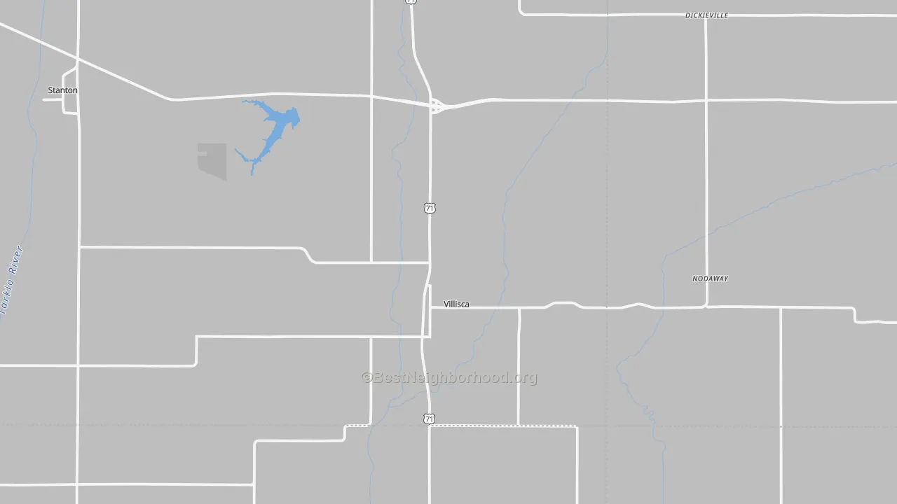Transit Grade map of 50864, IA
