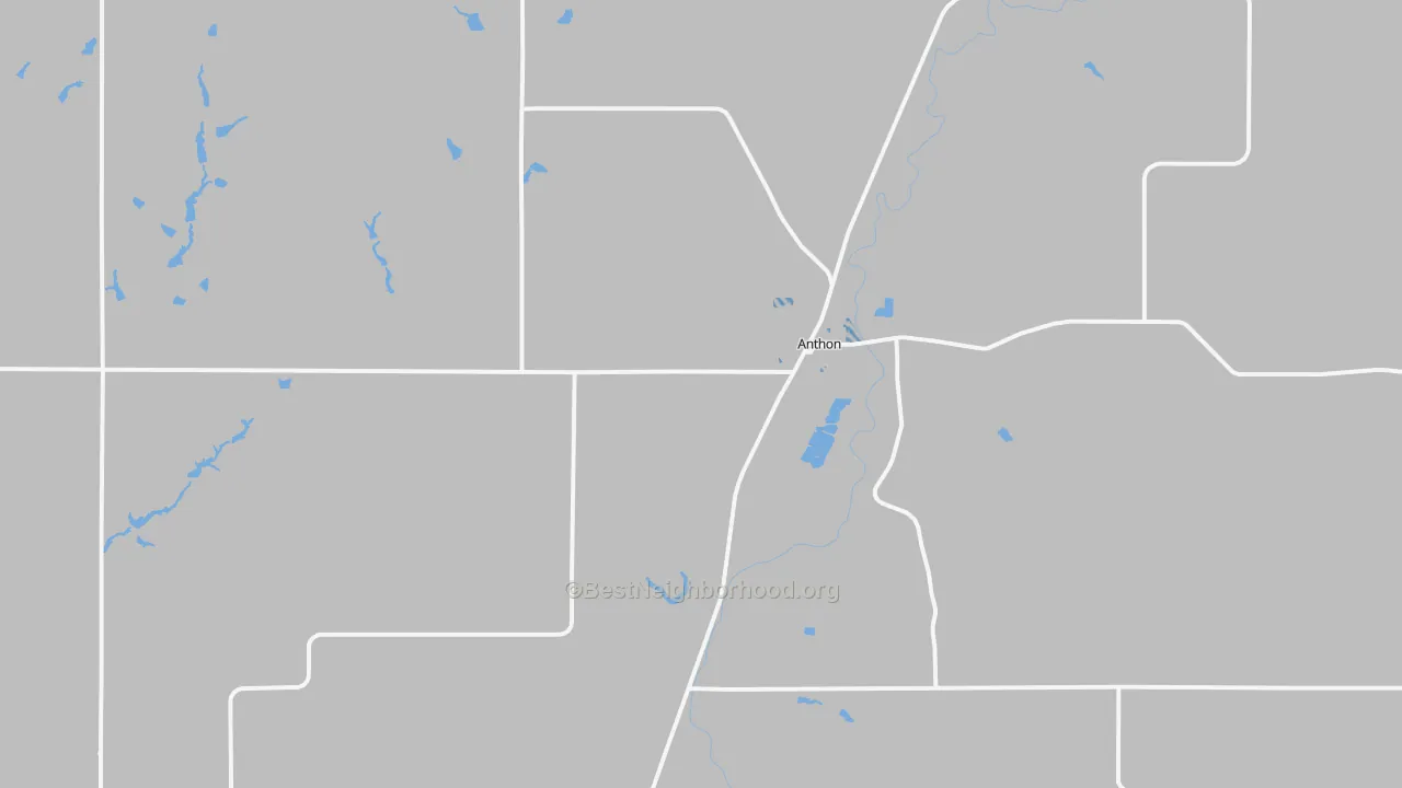 Transit Grade map of 51004, IA