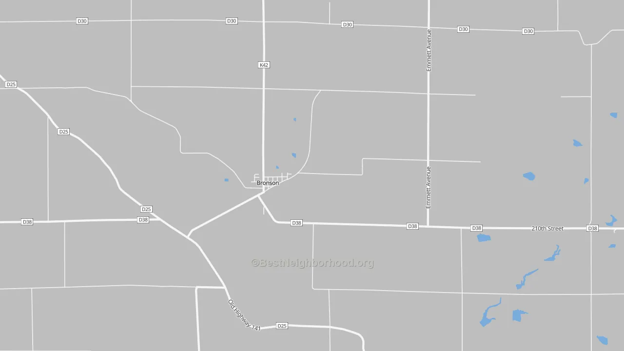 Transit Grade map of 51007, IA