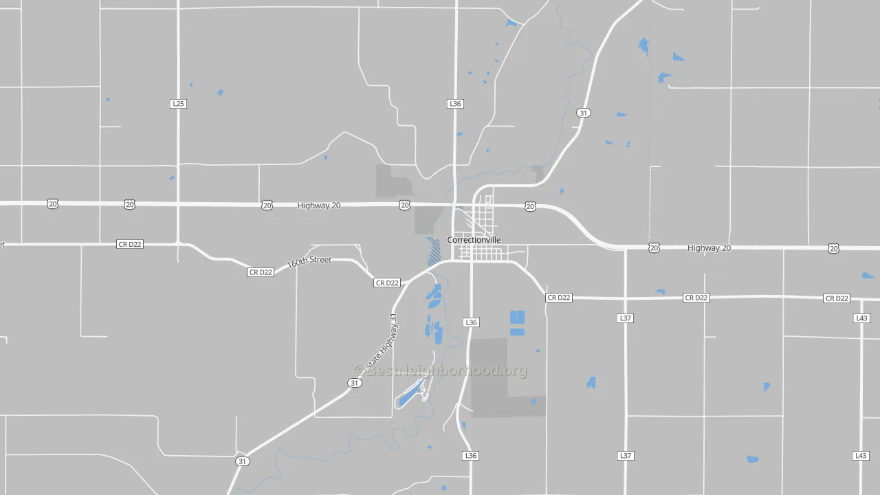 Transit Grade map of 51016, IA