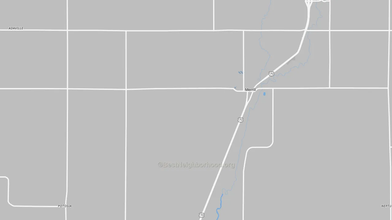 Transit Grade map of 51038, IA