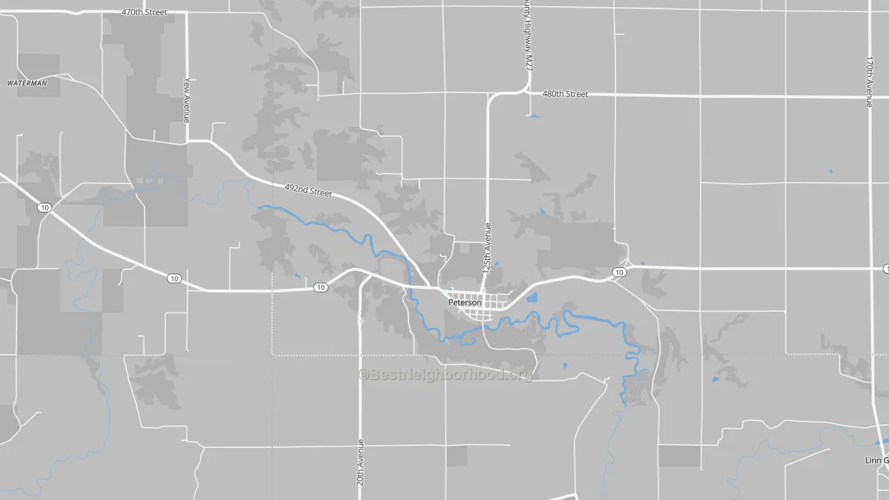 Transit Grade map of 51047, IA